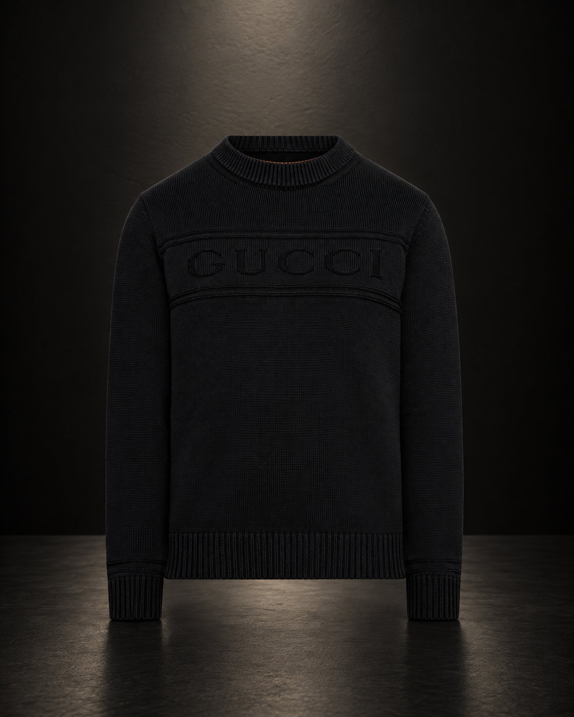 Gucci svart stickad tröja