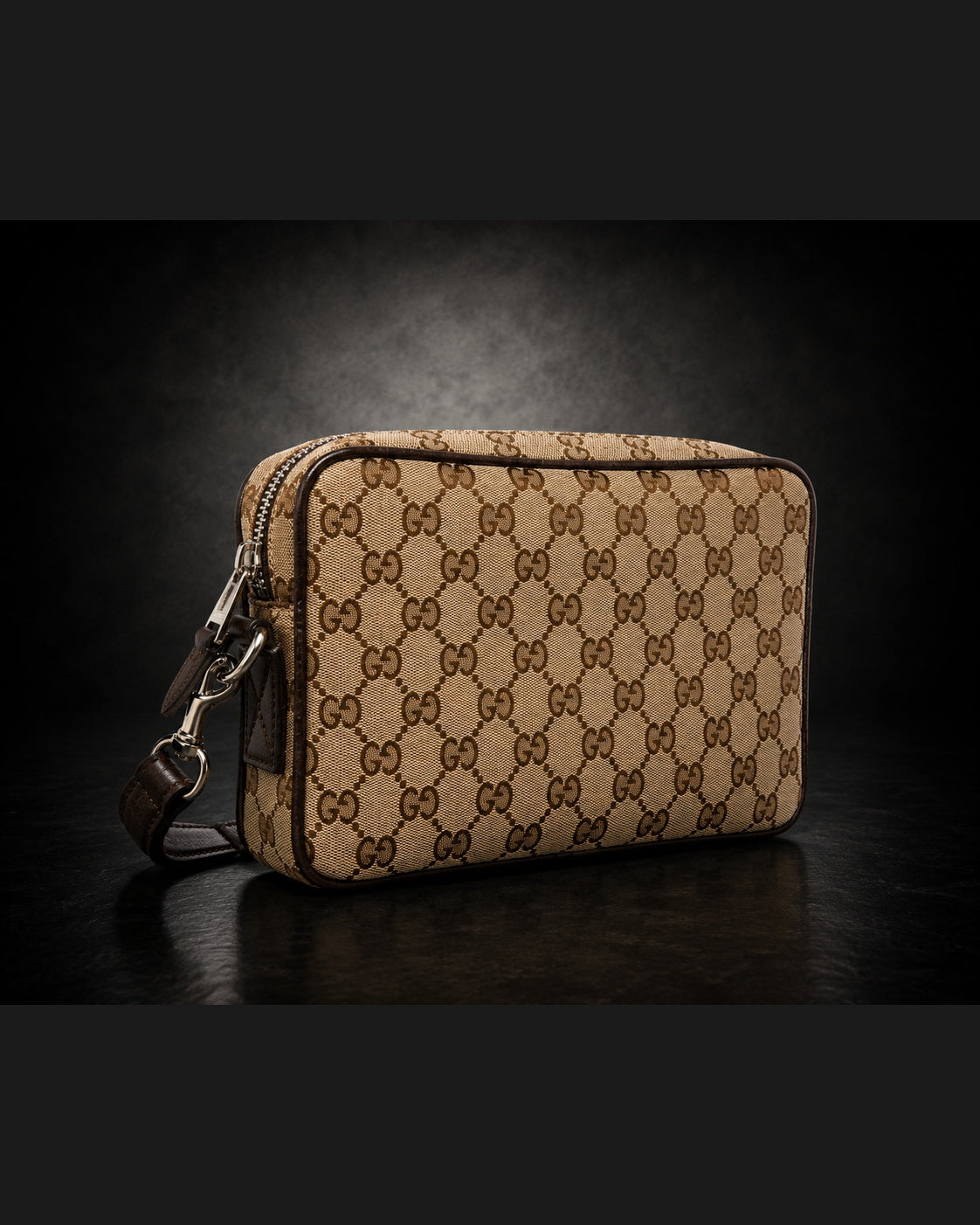 Gucci Canvas Crossbody Bag