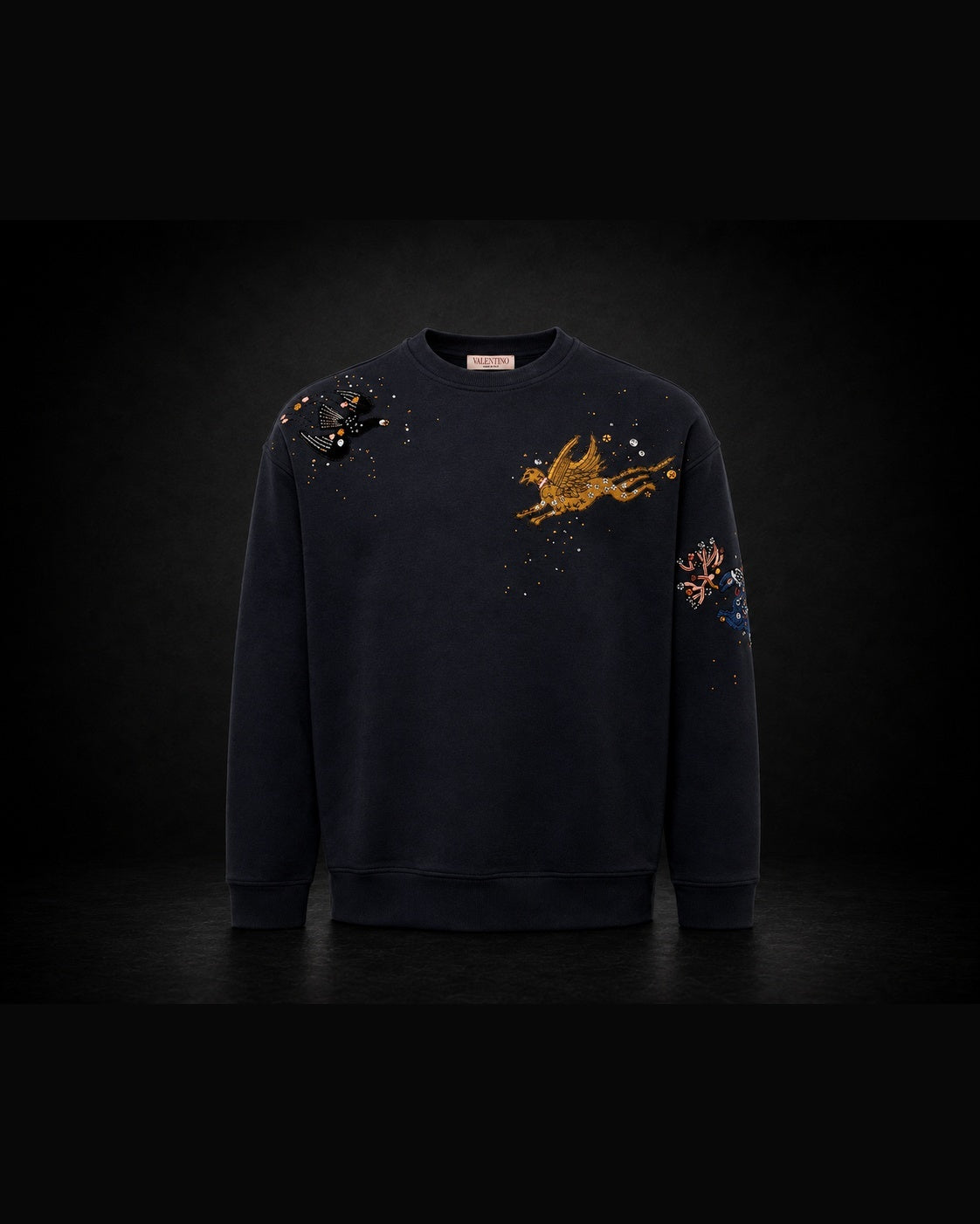 Valentino Garavani Pegasus Embroidered Sweatshirt
