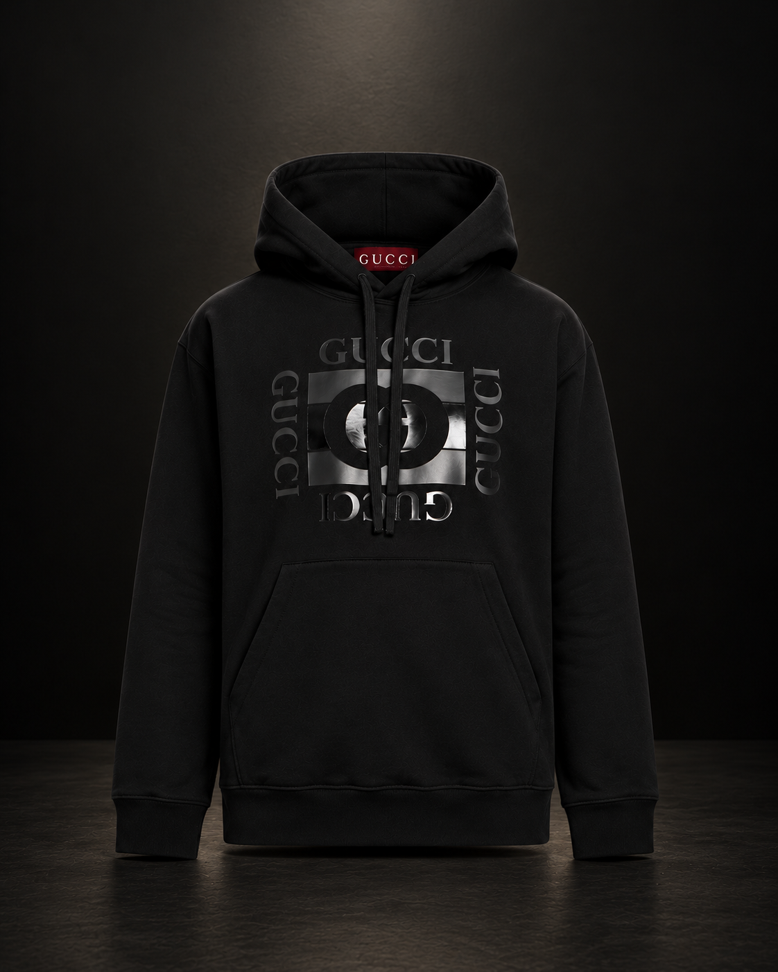 Gucci svart hoodie