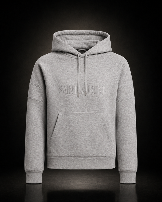 Saint Laurent Hoodie Grå