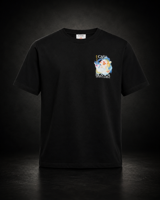 Casablanca Galactic Connection T-shirt svart