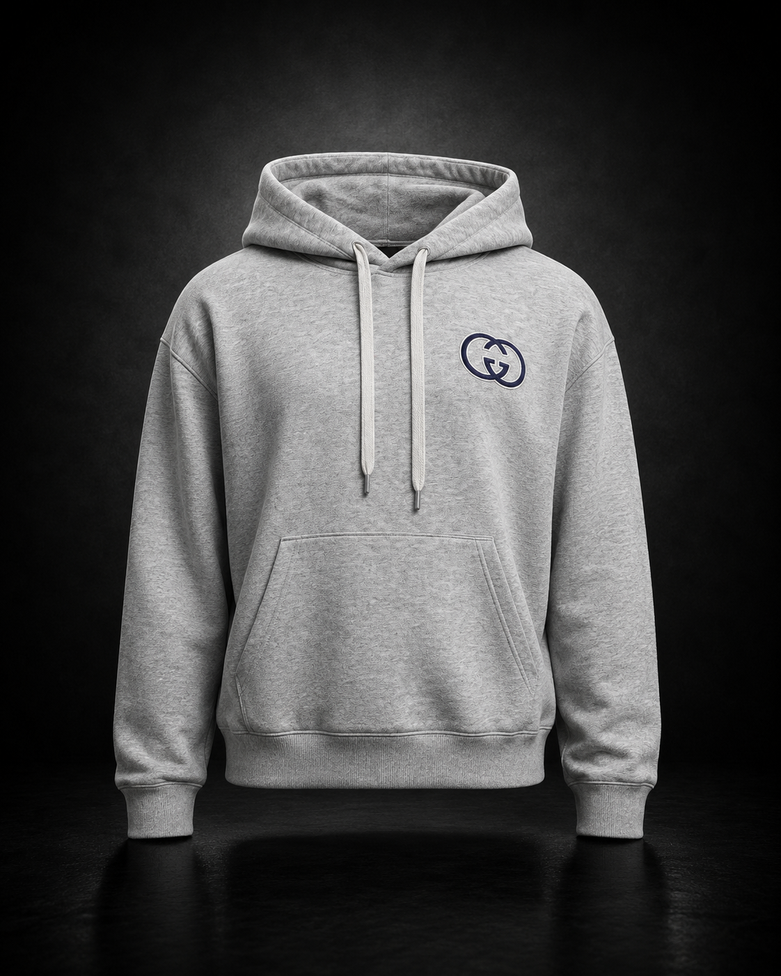 Gucci Interlocking G Hoodie grå