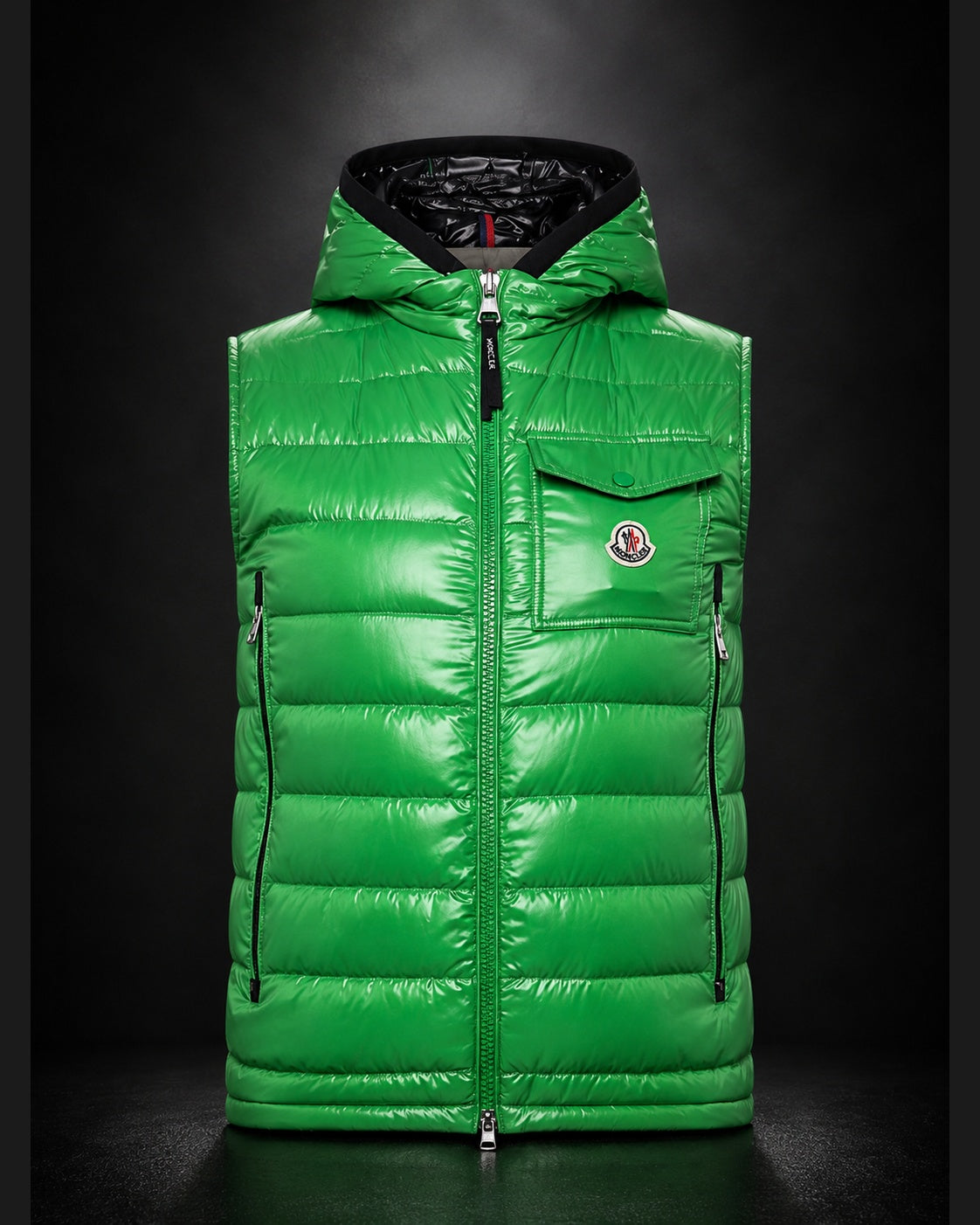 Moncler Ragot Down Vest Green