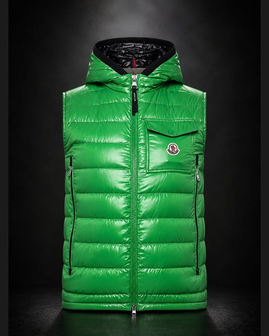 Moncler Ragot Down Vest Green