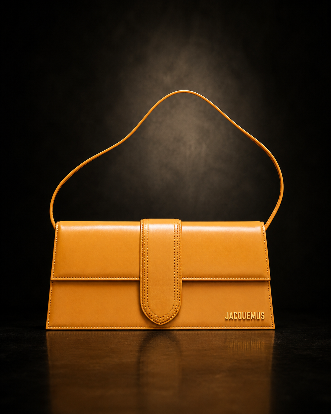 Jacquemus Le Bambino Long senapsgul